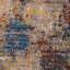 Tapis de couloir abstrait moderne délavé-833243303