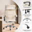 Fauteuil inclinable et ergonomique réglable en velours haut-732048992