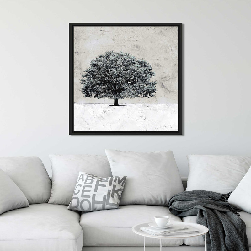 «Old Black Tree», reproduction de peinture acrylique sur toile encadrée, H 31,5 po x l 31,5 po x P 2 po
