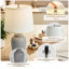 Lampe de table en céramique de 23,8 po avec commande tactile, ensemble de 2-26918872