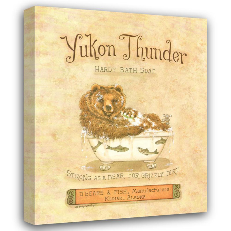 Yukon Thunder, 24" H x 19" W