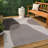 Daniel Modern Geometric Organic Shapes Cream/Black Indoor/Outdoor Rug-2040941733
