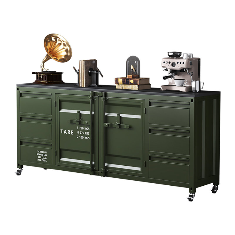 Buffet Kazimierz, Vert, H 35,4 po x l 70,86 po x P 15,7 po
