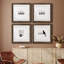 Had Me at Meow - Ensemble de 4 pièces d'art textuel sur toile-431127117-431127123
