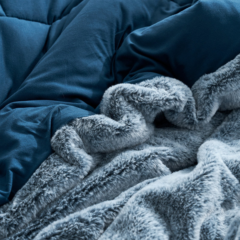 Nightingale - Coma Inducer Oversized Comforter - Pepper Navy Gray, King