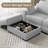Mynyr Corduroy Sectional-1063852761