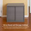 Deneishia 30 in. Versa Pet Supply Storage Cabinet-1503630821