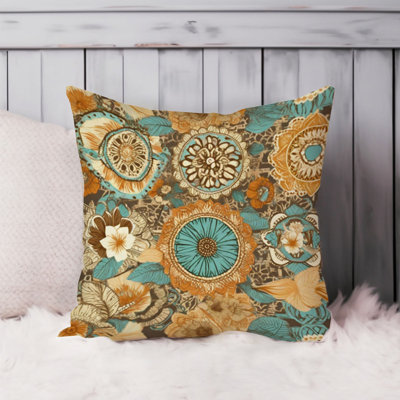 Abstract Retro Bohemian Pattern II Patterns Mandalas Bohemian