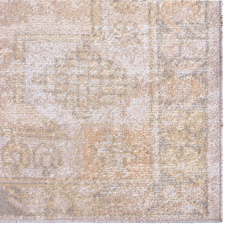Tapis vibrant médaillon Vibe par Bungalow Rose Nico, Rectangle 7 pi 6 po x 9 pi 6 po