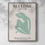 Matisse DII, reproduction d'art encadrée - bois massif-1413442948
