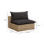 Chaise d'extérieur sans accoudoirs Cali