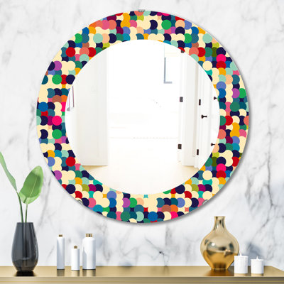 Circular Dance 7 Wall Mirror