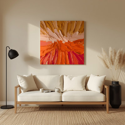 Neo Expressionism 34 Brown Metal Wall Art