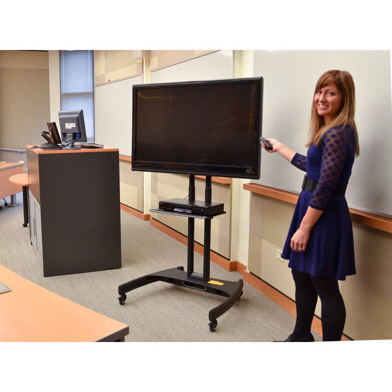 WorkplaceEssentials Luxor Single Screen Floor Stand Mount