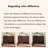 Retro large storage furniture shoe cabinet