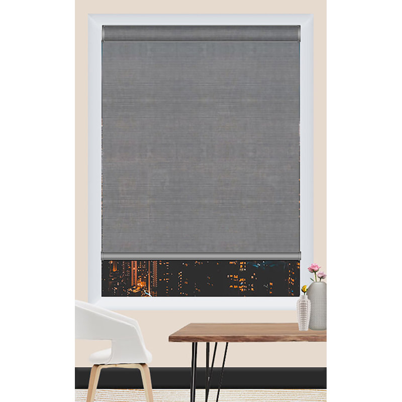 Rideau roulant obscurcissant Sherill, Rose, L 50 po x L 60 po