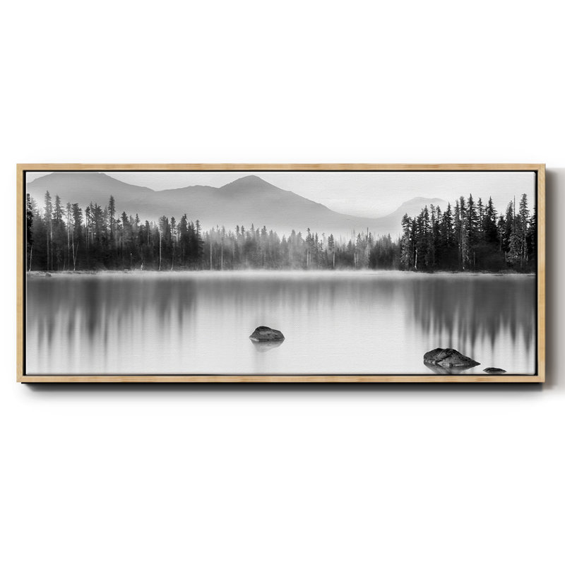 " Mountain Reflection ", Natural, 12" H x 30" W x 1.5" D