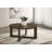Wai Round Sculptural Wood Coffee Table Brown-956801215