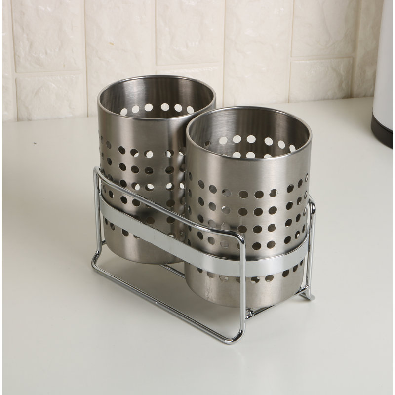 Porte-ustensiles Premiumracks - Acier inoxydable - Personnalisable - Amovible - Design moderne