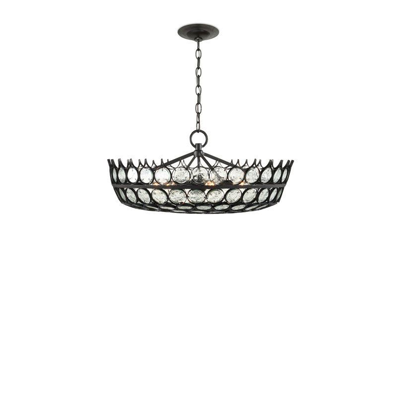Lustre géométrique à 6 lumières Bunny Williams