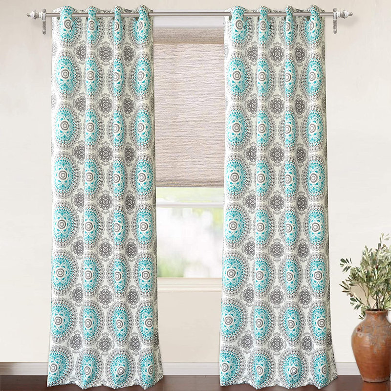 Room Darkening Curtain Pair, 52" W x 108" L