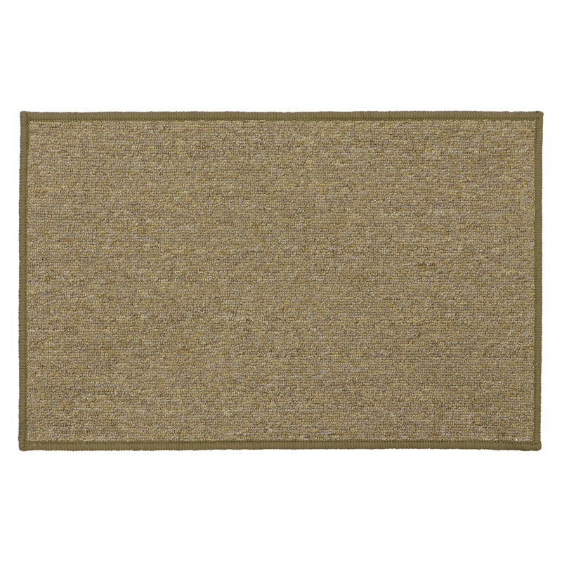 Non-Slip Indoor Doormat, Brown, Rectangle W50 x L80 cm