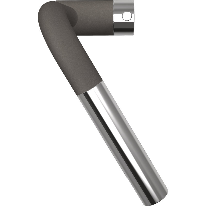 PIEGA FA Single Lever Monobloc Tap, Silver Stone