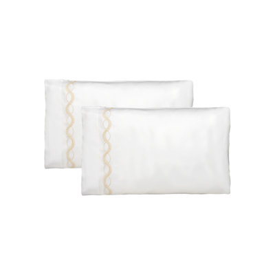Diana Embroidery By DEA Sateen Pillow Case