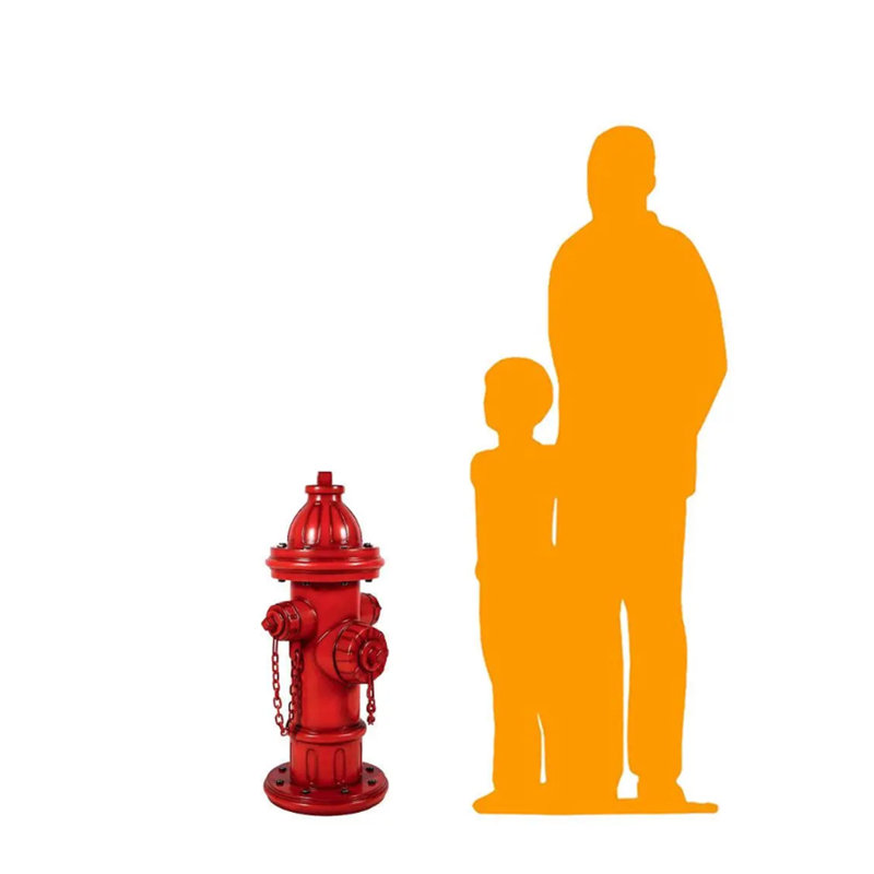 Fire Hydrant Life Size Statue