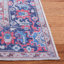 Tapis rouge / bleu marine en coton Ferrigno-44997517