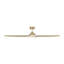Visual Comfort Fan Collins Smart 70 Indoor Ceiling Fan with Threaded Downrod, Natural Honey blades and Handheld Remote-1277752090-1277752167