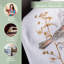 Ensemble de 3 torchons de cuisine 100% coton 27,50 "x 20" Maison d 'Hermine