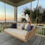 Amelia Porch Swing With Seat Cushion-1308386964