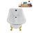 58" Streamlin Clawfoot Tub,Tray,Drain, Clawfeet-101628924-102219862