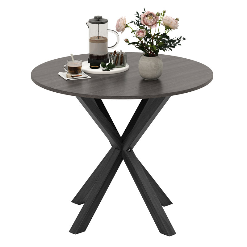 Round Dining Table, Black