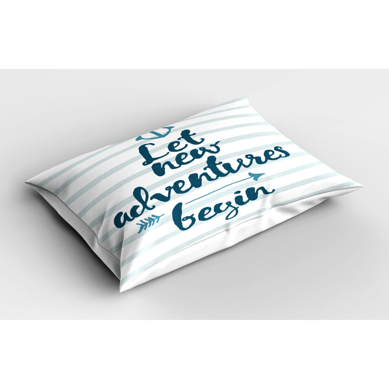 Narwhal Polyester Sham Set, Twin