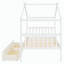 Lit simple en bois avec tiroirs-523263395