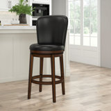 Atterbury Swivel Upholstered Counter Stool
