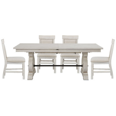 Jaavon Extendable Rectangular Dining Table