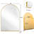 Bathroom Medicine Cabinet 24X36 Inch, With Matte Gold Metal Frame, Adjustable Shelves And Mirror, Recessed Installation Inch Mirror For Cologne Product Storage-603232073