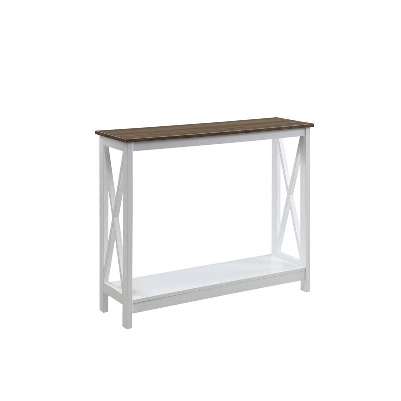 Console avec tablette Darek, Driftwood, H 31,5 po x l 39,5 po x P 11,75 po
