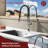 SUMERAIN Lead Free  Pull Down Kitchen Faucet with Dual Mode and Magnetic Docking-114392383