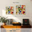 Peinture Isaias avec centre vert-109201352