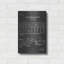 «Piano Keys Blueprint Vernis Chalkboard», art mural en métal-1064309933