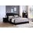 Stylish Black Contemporary Queen Bed-2051341557