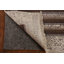 Tapis rayé abstrait moderne 3 x 5