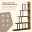 Guillot 160cm H x 102cm W Particle Board Ladder Bookcase-881218001