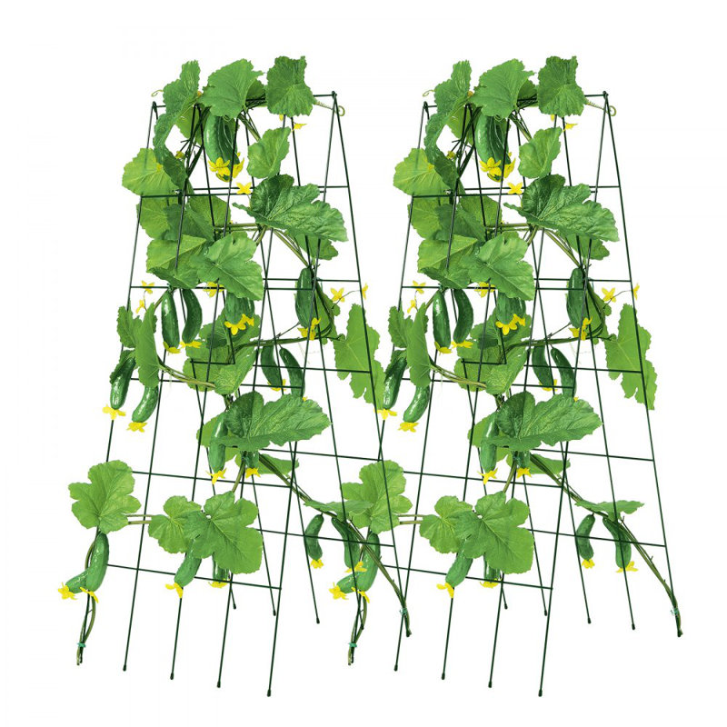 100cm H x 40cm W Iron Lattice Panel Trellis