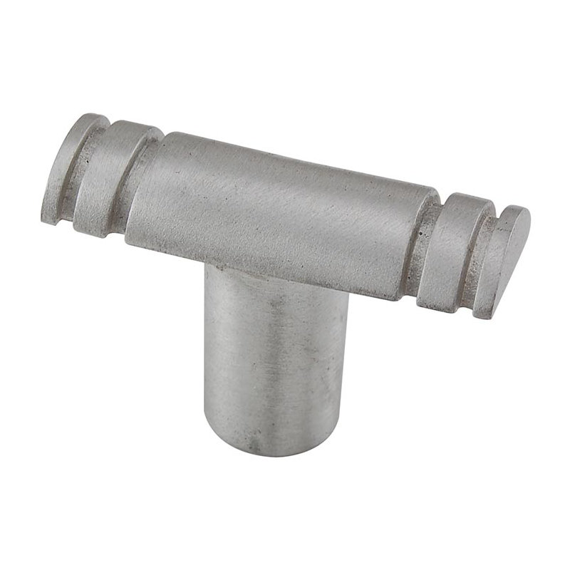 Archimedes Bar Knob, 1" H x 0.56" W x 1" D, Satin Nickel