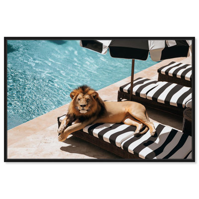Art Remedy Retro Photography Canvas, King of Comfort